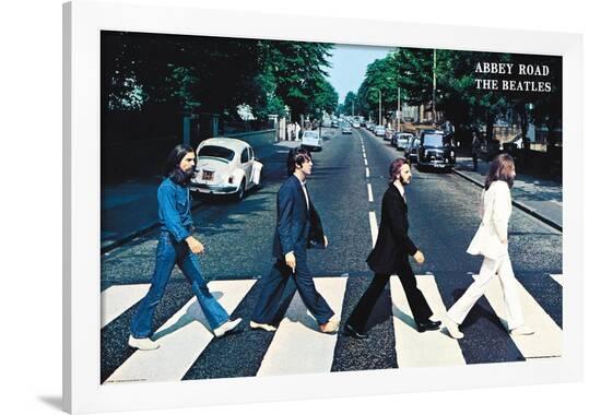 The Beatles - Abbey Road Premium Poster--Framed Poster