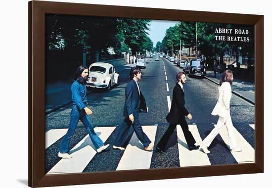 The Beatles - Abbey Road Premium Poster-null-Framed Poster