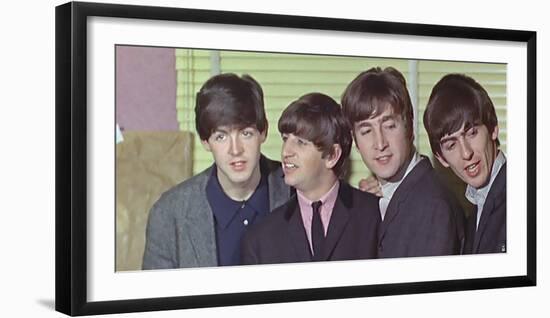 The Beatles Come To Town, 1963-British Pathe-Framed Giclee Print