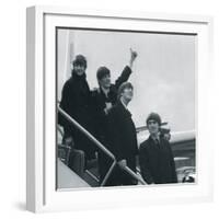 The Beatles I-British Pathe-Framed Giclee Print