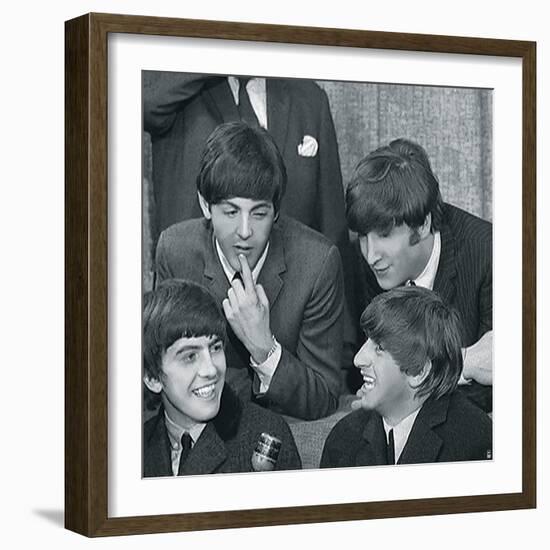 The Beatles III-British Pathe-Framed Giclee Print