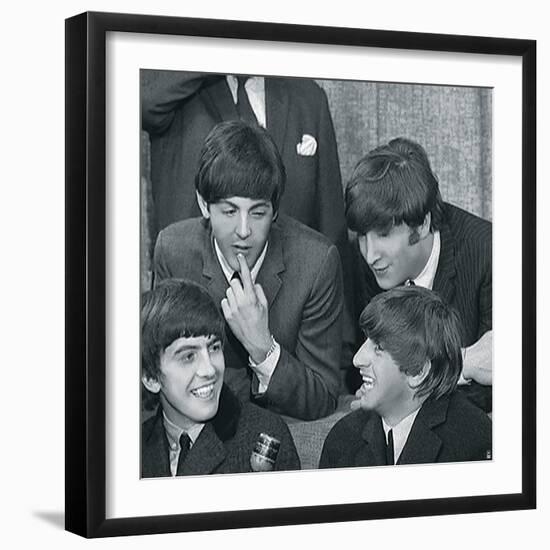 The Beatles III-British Pathe-Framed Giclee Print