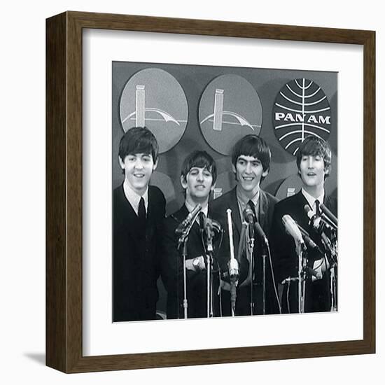 The Beatles IV-British Pathe-Framed Giclee Print