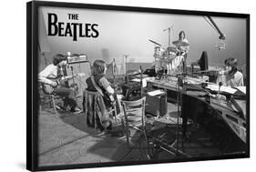 The Beatles - Let It Be Studio-Trends International-Framed Poster