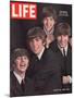 The Beatles, Ringo Starr, George Harrison, Paul Mccartney and John Lennon, August 28, 1964-John Dominis-Mounted Photographic Print