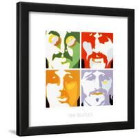 The Beatles Sea Of Science-null-Framed Art Print