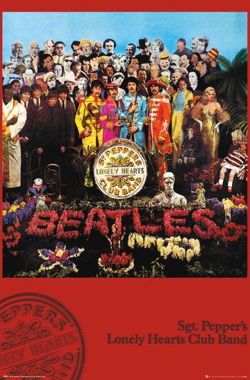 THE BEATLES - SGT. PEPPER'S-null-Lamina Framed Poster