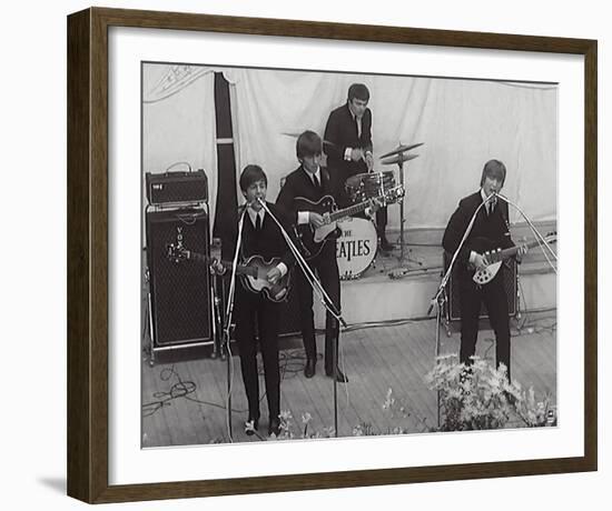 The Beatles Take Over Holland, 1964-British Pathe-Framed Giclee Print