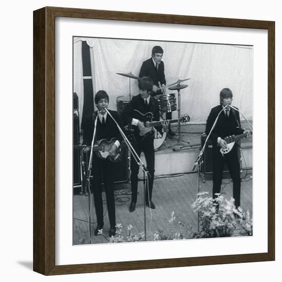 The Beatles VIII-British Pathe-Framed Giclee Print