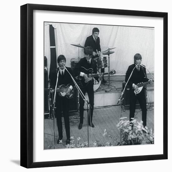 The Beatles VIII-British Pathe-Framed Giclee Print