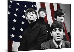 The Beatles-null-Mounted Poster