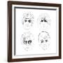 The Beatles-Logan Huxley-Framed Art Print