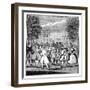 The Beau Monde in St James's Park, 1750-LP Boitard-Framed Giclee Print