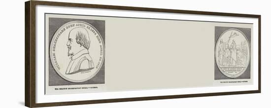 The Beaufoy Shakspearian Medal-null-Framed Premium Giclee Print