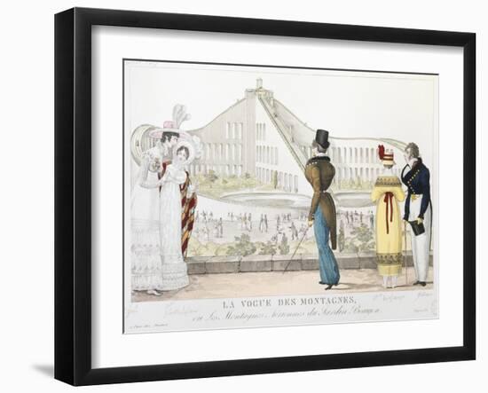 The Beaujon Amusement Park-null-Framed Giclee Print