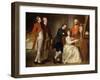 The Beaumont Family-George Romney-Framed Giclee Print