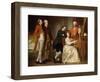 The Beaumont Family-George Romney-Framed Giclee Print