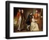 The Beaumont Family-George Romney-Framed Giclee Print