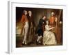 The Beaumont Family-George Romney-Framed Giclee Print
