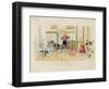 The Beauties of Street Sprinkling, New York City, 1856-Thomas Worth-Framed Giclee Print