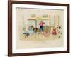 The Beauties of Street Sprinkling, New York City, 1856-Thomas Worth-Framed Giclee Print