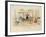 The Beauties of Street Sprinkling, New York City, 1856-Thomas Worth-Framed Giclee Print