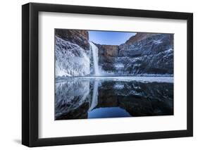 The Beautiful, 180+ Foot Palouse Falls in Eastern Washington State-Ben Herndon-Framed Photographic Print