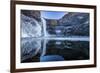 The Beautiful, 180+ Foot Palouse Falls in Eastern Washington State-Ben Herndon-Framed Photographic Print