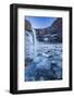 The Beautiful, 180+ Foot Palouse Falls in Eastern Washington State-Ben Herndon-Framed Photographic Print