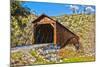 The Beautiful Bridgeport Covered Bridge over South Fork of Yuba River in Penn Valley, California-John Alves-Mounted Photographic Print