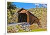 The Beautiful Bridgeport Covered Bridge over South Fork of Yuba River in Penn Valley, California-John Alves-Framed Photographic Print