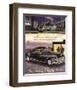 The Beautiful Chrysler - Black-null-Framed Art Print