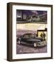 The Beautiful Chrysler - Black-null-Framed Art Print