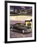 The Beautiful Chrysler - Black-null-Framed Art Print