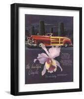 The Beautiful Chrysler-Orchid-null-Framed Art Print