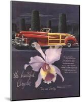 The Beautiful Chrysler-Orchid-null-Mounted Art Print