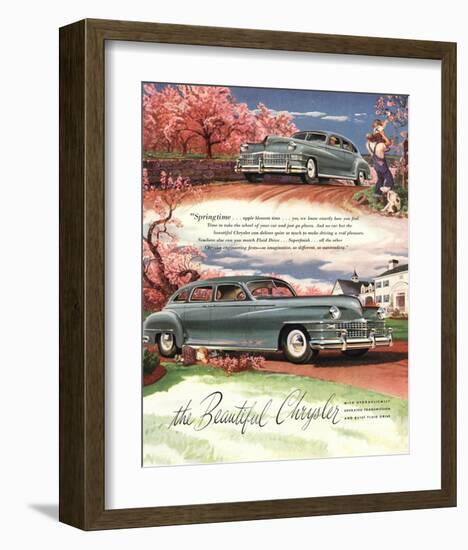 The Beautiful Chrysler-null-Framed Art Print