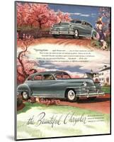 The Beautiful Chrysler-null-Mounted Art Print