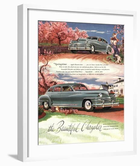 The Beautiful Chrysler-null-Framed Art Print