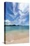 The beautiful clear water at Rodney Bay, St. Lucia, Windward Islands, West Indies Caribbean, Centra-Martin Child-Stretched Canvas