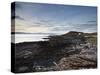The Beautiful Coastline of the Applecross Peninsula at Ardban, Ross Shire, Scotland, United Kingdom-Jon Gibbs-Stretched Canvas