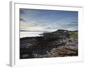 The Beautiful Coastline of the Applecross Peninsula at Ardban, Ross Shire, Scotland, United Kingdom-Jon Gibbs-Framed Photographic Print