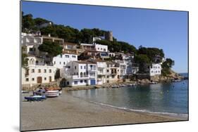 The Beautiful Cove of Sa Tuna, Near Begur, Costa Brava, Catalonia, Spain, Mediterranean, Europe-Robert Harding-Mounted Photographic Print