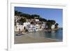 The Beautiful Cove of Sa Tuna, Near Begur, Costa Brava, Catalonia, Spain, Mediterranean, Europe-Robert Harding-Framed Photographic Print