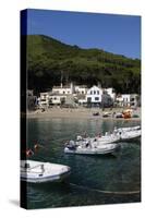 The Beautiful Cove of Sa Tuna, Near Begur, Costa Brava, Catalonia, Spain, Mediterranean, Europe-Robert Harding-Stretched Canvas