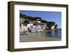 The Beautiful Cove of Sa Tuna, Near Begur, Costa Brava, Catalonia, Spain, Mediterranean, Europe-Robert Harding-Framed Photographic Print