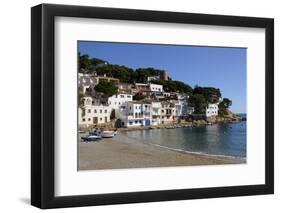 The Beautiful Cove of Sa Tuna, Near Begur, Costa Brava, Catalonia, Spain, Mediterranean, Europe-Robert Harding-Framed Photographic Print