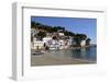 The Beautiful Cove of Sa Tuna, Near Begur, Costa Brava, Catalonia, Spain, Mediterranean, Europe-Robert Harding-Framed Photographic Print