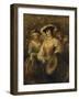 The Beautiful Drummeress-William Hogarth-Framed Premium Giclee Print