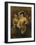 The Beautiful Drummeress-William Hogarth-Framed Premium Giclee Print